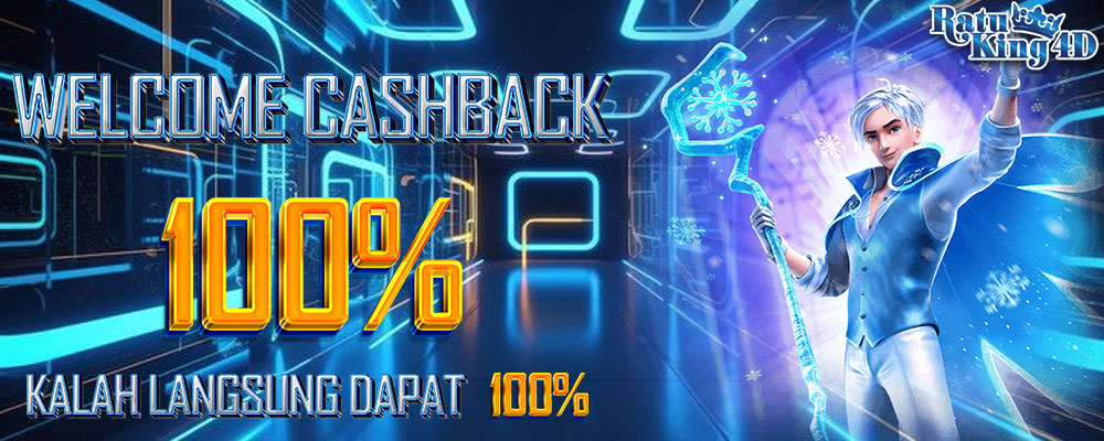 Welcome Cashback 100% TOx 10 - Kalah langsung dapa