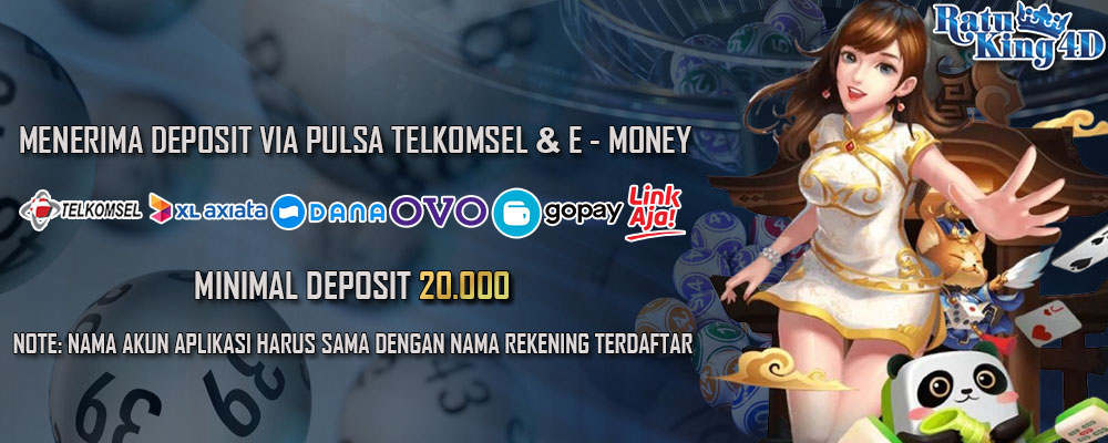 Menerima Deposit Via Pulsa & E Money